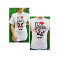 thumbnail image 2 of Duos de playera para pareja de Pandas yo amo a mi gordita Color Blanco Talla Mediana Marca Emil SaEs, 2 of 4