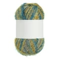 thumbnail image 1 of Hilo Scrubbie de 218 yardas, hilo de brillo de poliéster para paños de cocina, ganchillo, tejido, manualidades de bricolaje, mantas, alfombras, suéteres, bufandas, gorros, tono amarillo, 1 of 6