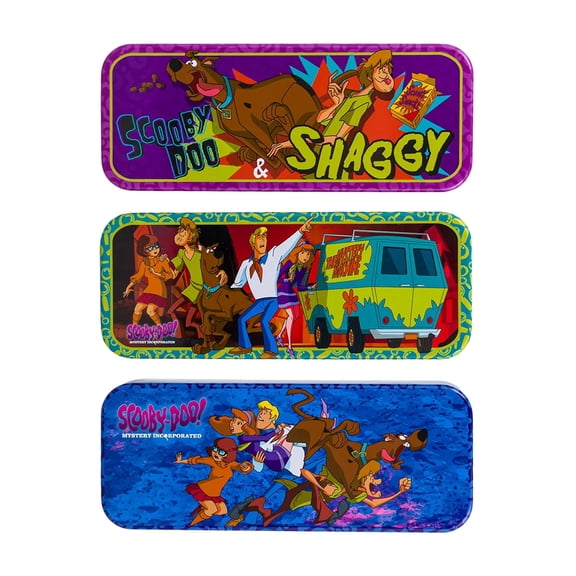 Scooby DooTin Pencil Case, 3 Assorted, 86551