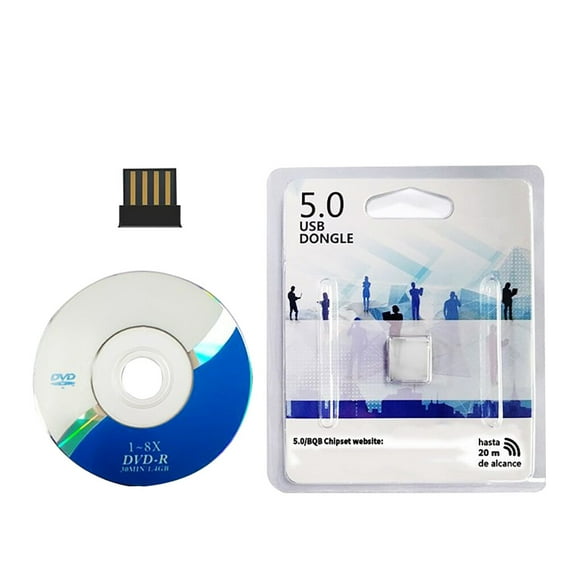 Bluetooth 5.0 Adapter Wireless Transmitter PC 5.0 Adapter Bluetooth Audio Computer Audio USB Dongle for Laptop Earphone
