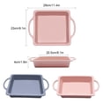 thumbnail image 4 of Molde cuadrado de silicona antiadherente Matsuzay para pasteles gris, 4 of 6