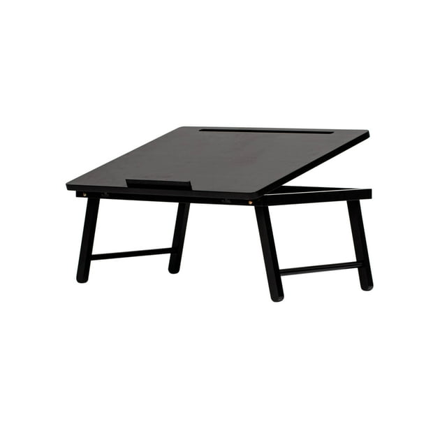 Homestead Lada Noir Plateau de Bureau Réglable pour Ordinateur Portable - 23,6"H