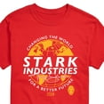 thumbnail image 3 of Marvel Iron Man - Stark Industries - Men's Short Sleeve Graphic T-Shirt, 3 of 5