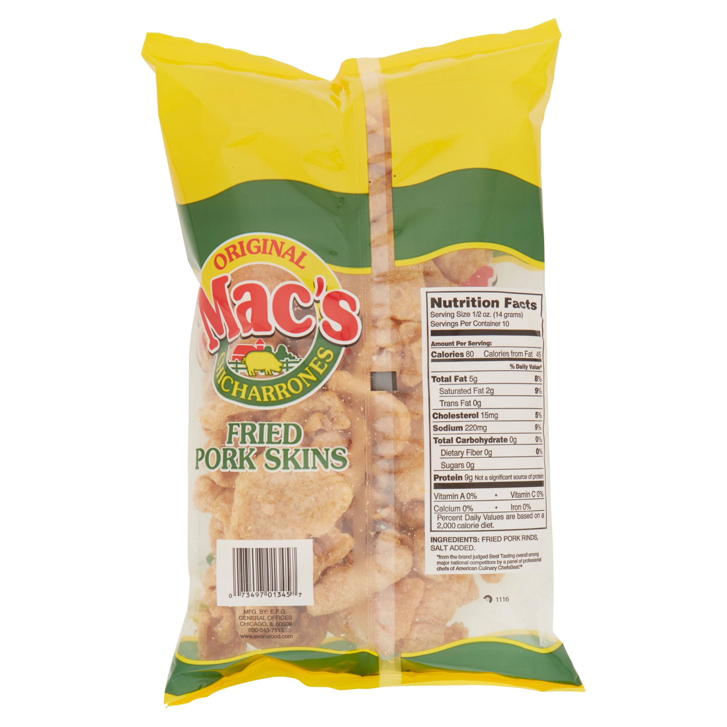 Pork Rinds Nutrition Label Nutrition Ftempo