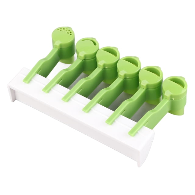 Estante con Clip para bolsa de condimentos, estante con Clip para bolsa de condimento, organizador de bolsas de condimentos, soporte de Clip para bolsa de especias, instalación sin esfuerzo Jadeshay A