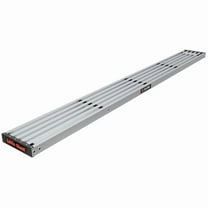 Little Giant Ladders B3145168 2-Person Standard Ladder Telescoping Plank - 121 x 13 x 3 in. - Silver