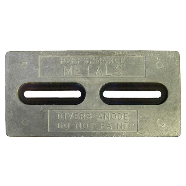 Ánodo de aluminio para placas de casco de buceo Performance Metals