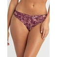 thumbnail image 4 of Jessica Simpson Women's Microfiber Tanga, 2-Pack, Size S-XXXL, 4 of 12