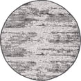 thumbnail image 2 of Unique Loom Outdoor Modern Collection Area Rug - Cartago (4' Round Charcoal/Ivory), 2 of 6