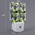 thumbnail image 2 of Uemuo Football Night Light, Night Lights Plug into Wall, Dusk to Dawn Sensor Warm White Led Night Light 0.5W-US, 2 of 9
