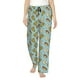 thumbnail image 1 of Fotbe Hot Dog Pizza Pantalones de Pijama para Mujer, Pantalones de Dormir, Pantalones Pj con Cordón y Bolsillos-XX-Large, 1 of 6