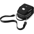 thumbnail image 5 of Waterproof Women Crossbody Bag Nylon Messenger Bags Simple Purse for Work, Multi-pocket Storage Shoulder Handbag, 5 of 7