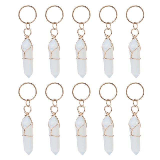 Bijoux Tressés, 10 Pcs Accessoires pour Cheveux Dreadlock Populaire pour Tresses