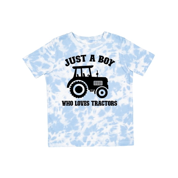 Inktastic Just a Boy Who Loves Tractors Boys or Girls Toddler T-Shirt