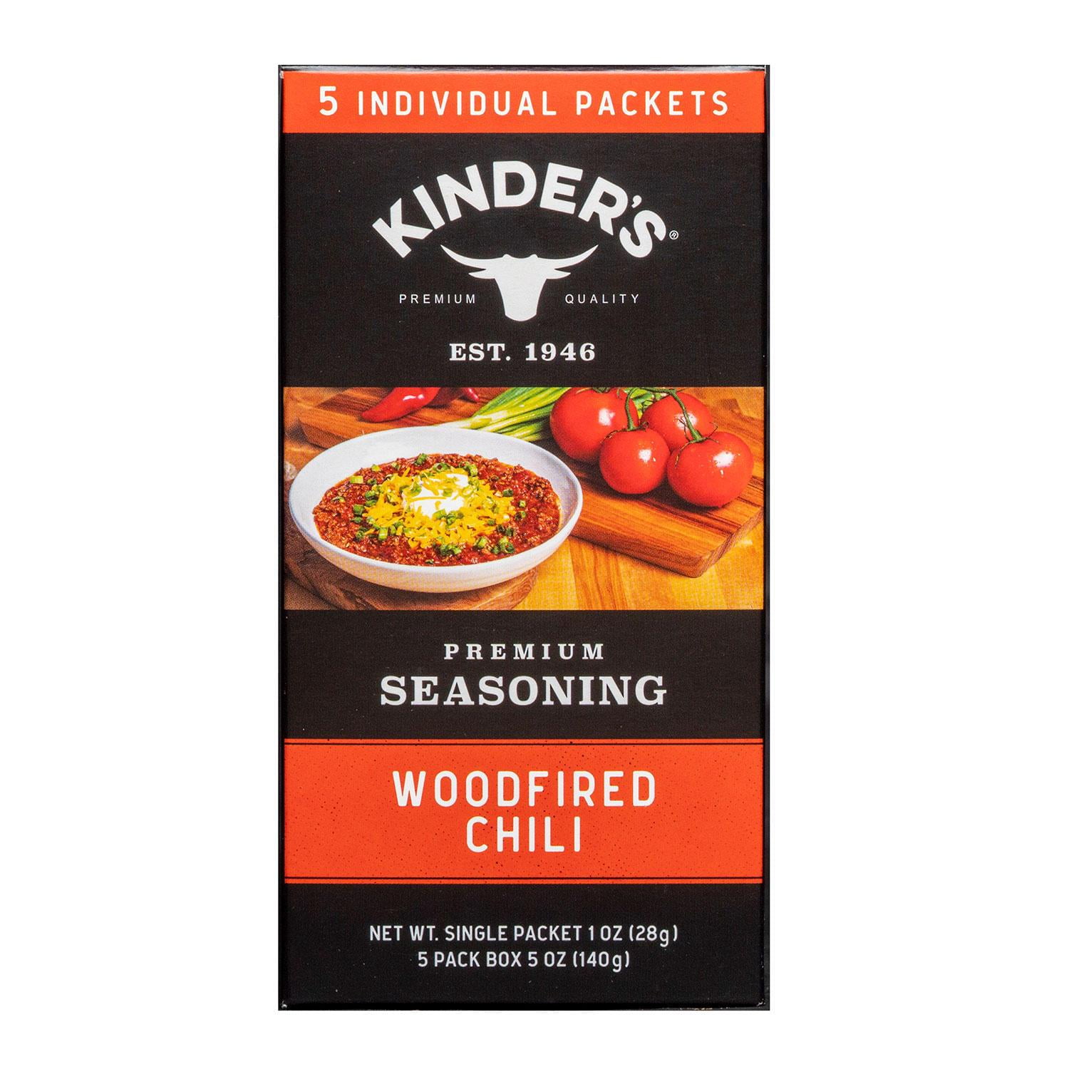 KINDER'S Premium Seasoning Woodfired Chili (5 pk.)