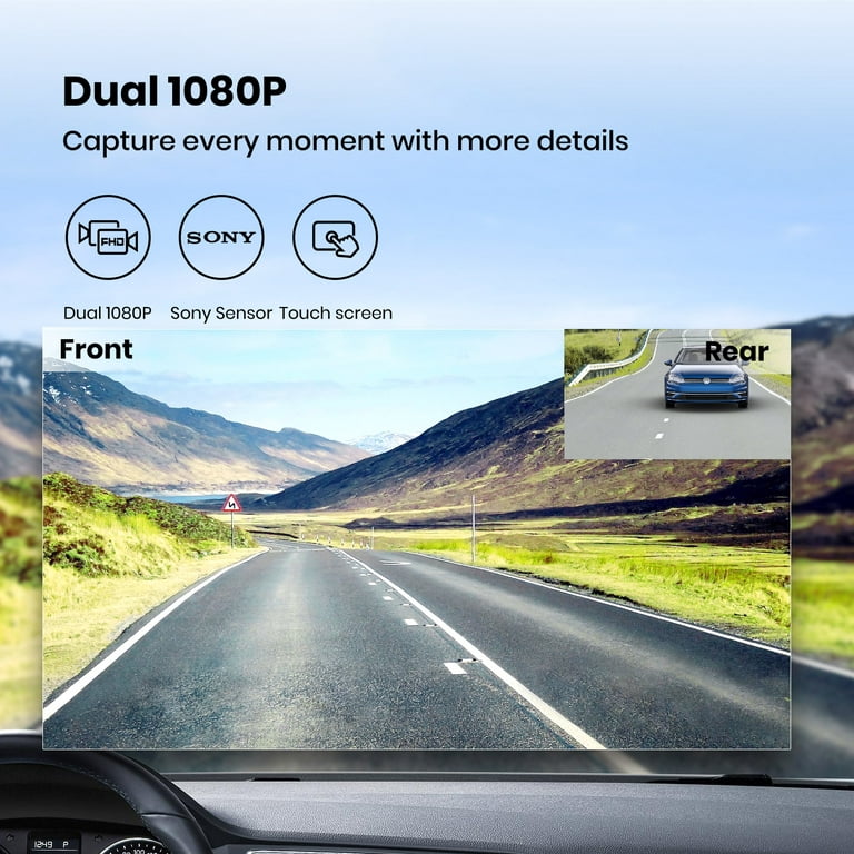 AUTO-VOX AD2 REVIEW: Dash Cam with Front and Backup Camera 2020 