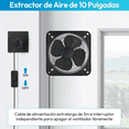 thumbnail image 2 of Extractor De Aire Ventilador Industrial 45w 1800m³/h, 2 of 5