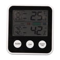 thumbnail image 4 of Uadme Medidor De Temperatura Y Humedad, Pantalla Digital LCD HD Termómetro Higrómetro Medidor De Temperatura Y Humedad Higrotermógrafo(Negro), 4 of 14