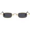 thumbnail image 3 of GFDYREE Lunettes de Soleil Unisexes Mode Rouge Vacances Rectangulaires Non Polarisées UV400, 3 of 4