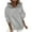 A-Grey367, variant on Women's Sequin Decor Hoodie Loose Drawstring Hooded Pullover Hoodies Casual Streetwear Trendy Hoodies
