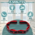 thumbnail image 7 of BESTSKY Yoga Strap,Eight Section Layout Stretching Strap,Exercise Bands Resistance for Yoga,Pilates,Rehab,Fitness,Strength Training,Style1, 7 of 7