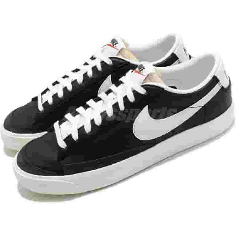 国内配送 NIKE BLAZER LOW 77 VNTG BLACK/WHITE-SAIL-BLACK Nike Blazer Low '77 Vintage Men's Shoes Color: Black/Sail