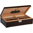 thumbnail image 3 of Cigar Humidor, Holds Up to 250 Cigars, High Lacquer Finish, 3 of 5