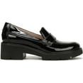 thumbnail image 2 of Naturalizer Women's Pnina Tornai Agapi Loafers Black Patent Leather 8.5M, 2 of 5