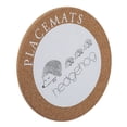 thumbnail image 4 of Cup Mat Wooden Cute Cartoon Round Heat-Resistant Cup Pot Bowel Pad Mat Cushion(Hedgehog), 4 of 7