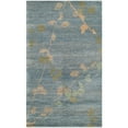 thumbnail image 3 of Martha Stewart  by  Trellis Wool Rug Blue/Quartz 2'6" x 4'3" 2' x 3', 4' x 6' Indoor Living Room, Bedroom, Dining Room, 3 of 5