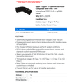 thumbnail image 2 of Upper - Engine To Line Radiator Hose - Compatible with 1998 - 1999 International 9300 14.0L 6-Cylinder Diesel, 2 of 2