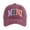 #01Wine, variant on MINI Trucker Hat Vintage Embroidered Adjustable Baseball Cap, Two-Tone Ponytail Hat Gifts for Mothers Day Outfits Gray One Size