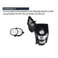 thumbnail image 2 of Premium Filters Direct Charcoal Water Filter Disks for Mr. Coffee Machines, 24 Pack, 2 of 4