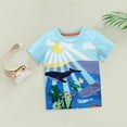 thumbnail image 4 of Otqutp Toddler Kids Baby Girls Mama's Expensive Little Short Sleeve Letter Print Shirt Mama's Funny T Shirt Trendy Fashion Shirt Tee Tops(2-Blue,5-6 Years), 4 of 5