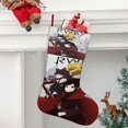 thumbnail image 2 of RWBY Tema: Calcetines de Navidad, fino lino blanco para colgar en escaleras y chimenea, decoración navideña para el hogar, regalo de Navidad. 54cm × 38cm, 2 of 5