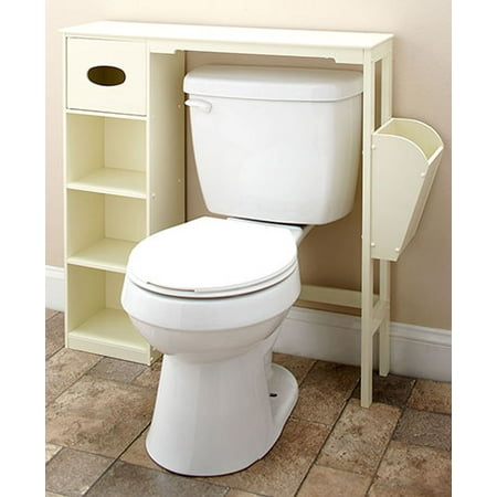 Magnificent wood bathroom space saver Wooden Bathroom Spacesavers Or Baskets Buttercream Spacesaver Walmart Com