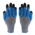 thumbnail image 2 of Oiur 2Pcs Hand Protector Gloves Safety Work Gloves Non-Slip Breathable Wear-resistant Versatile Application Gardening Gloves,Blue, 2 of 7