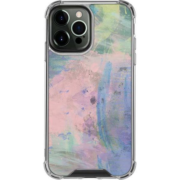 Skinit Rose Quartz & Serenity Abstract iPhone 14 Pro Max Clear Case