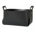 thumbnail image 1 of Storage Basket Leather Organizer Holder Container Box Stationery Sundries, 1 of 9
