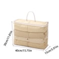 thumbnail image 4 of TACILIP Home Storage, 1PC PVC Transparent Zipper Household Storage Bag Waterproof -proof Storage Bag Clothing Quilt Storage Bag, Gifts for Him, 4 of 6