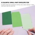 thumbnail image 2 of 80pcs Small Cash Envelopes Money Storage Envelopes Budget Envelopes Colorful Small Paper Envelopes, 2 of 6