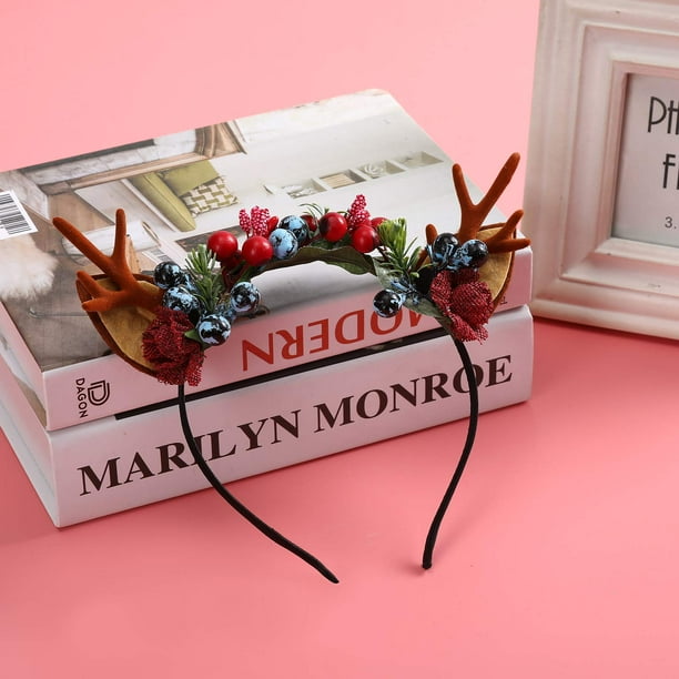 Metal best sale antlers headband