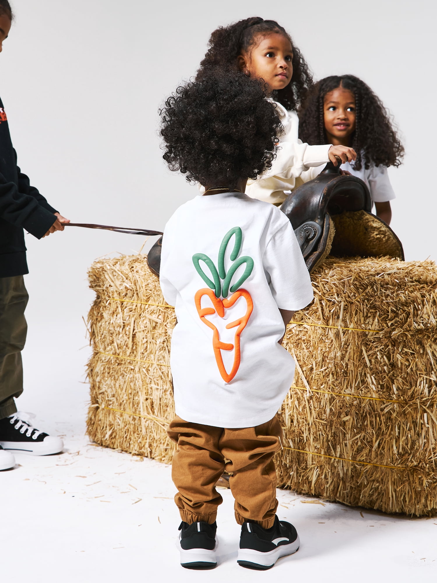 Carrots by Anwar Carrots, Kids Graphic Tee Shirt, Lower Case Carrot, Sizes XS-2XL