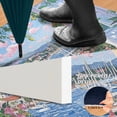 thumbnail image 2 of Yayeee Doormat for Indoor Entrance 32" x 20" Non Slippery Floor Rug, Blue Floral Window, 2 of 8