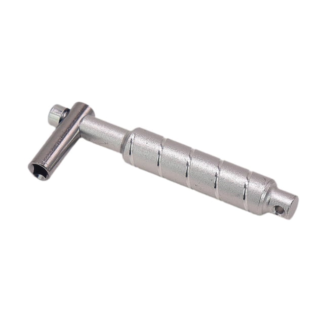 Yinanstore Clé à Tambour en Alliage Outil de Tambour Clé à Tambour Facile à Utiliser Rack Composant de Tambour Pièces d'Instruments de Musique Accessoire de Clé à Tambour Professionnel argent