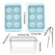 thumbnail image 3 of Large Ice Block Power Molds Big Round Whiskey Ice Block Trays For Freezer Easy To Load Release Whiskey Whiskey Cocktail, 3 of 6