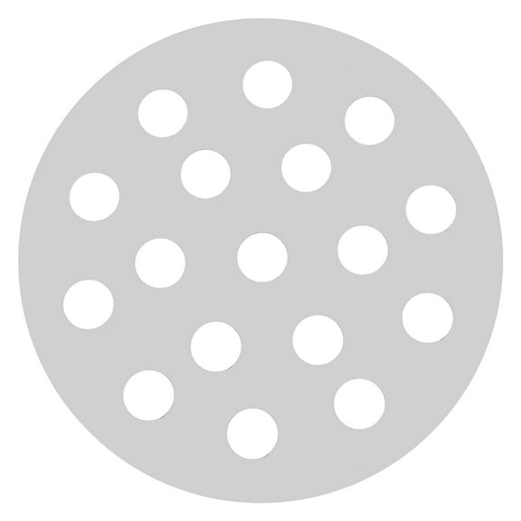 WEUVEB Cast Iron BBQ Plate Grill Replacement Silver 1Pcs