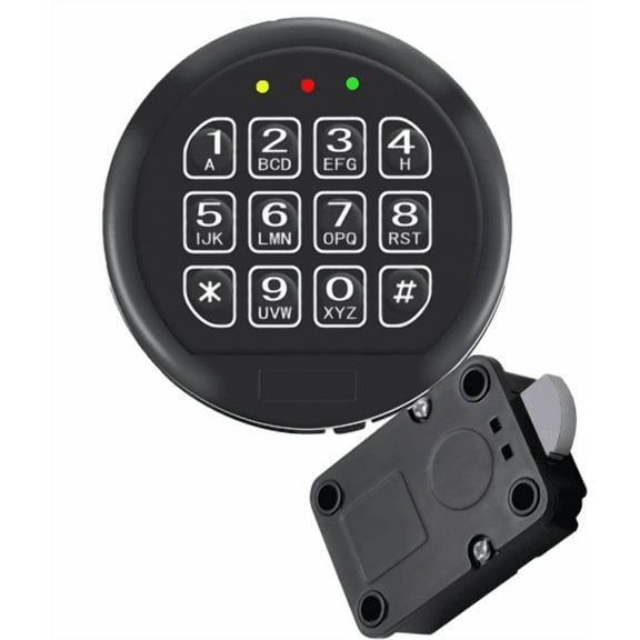 Gun Safe Lock Replacement With SwingBolt Lock Black Keypad Electronic Safe Lock.