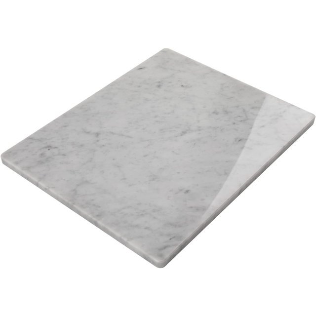Marble Cutting Board, Pastry Board For Kitchen, Large Carrara White
