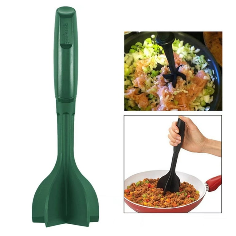 Meat Chopper For Hamburger Meat, Beef Masher, Heat Resistant Meat Masher  For Hamburger Meat, Non Stick Meat Chopper Masher, Ground Beef Smasher,  Kitchen Chopping Stirring Tool, Kitchen Utensils, Kitchen Supplies, Back To